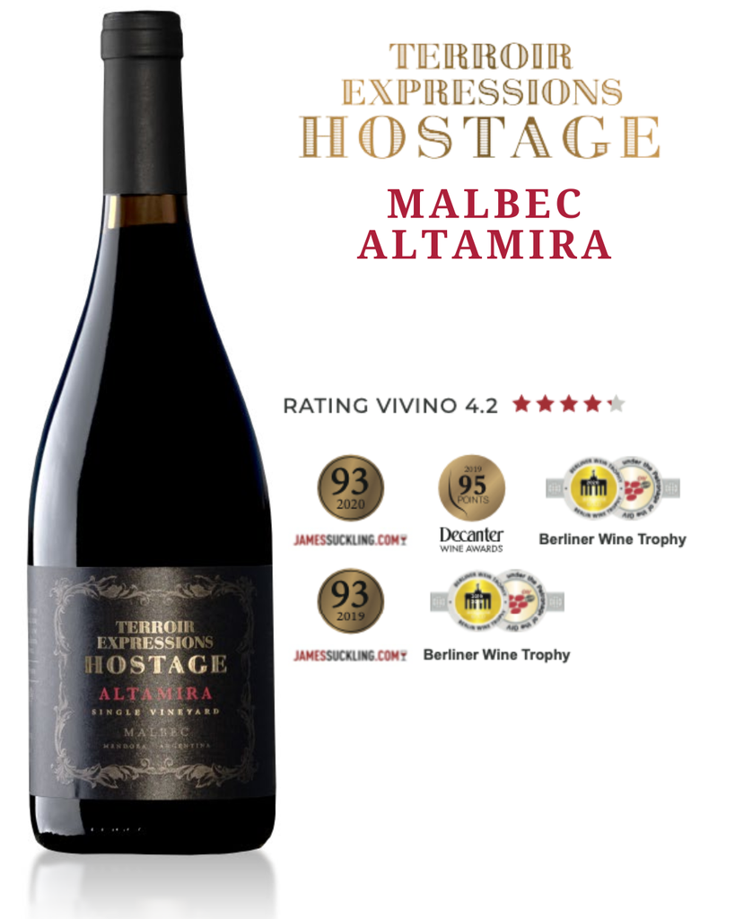 TERROIR EXPRESSIONS HOSTAGE VINO TINTO ALTAMIRA MALBEC 750ML [TEAM750]